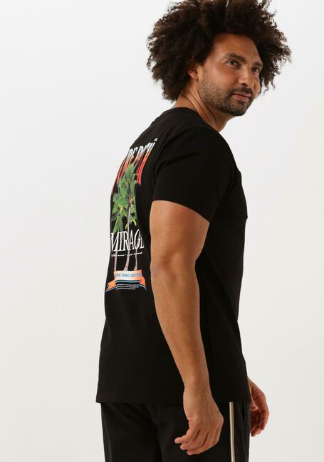 Schwarze PURE PATH T-shirt TSHIRT WITH FRONT AND BACK PRINT - large