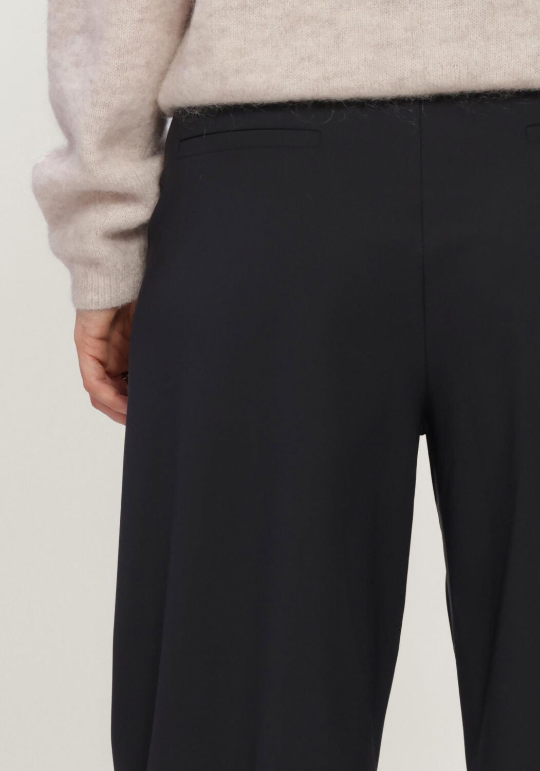 Schwarze STUDIO ANNELOES Hose Marlise barrel trousers - large