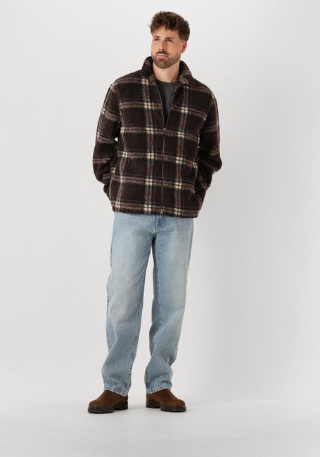 Dunkelgrau FORÉT T-shirt OAK FADED WASH T-SHIRT - large