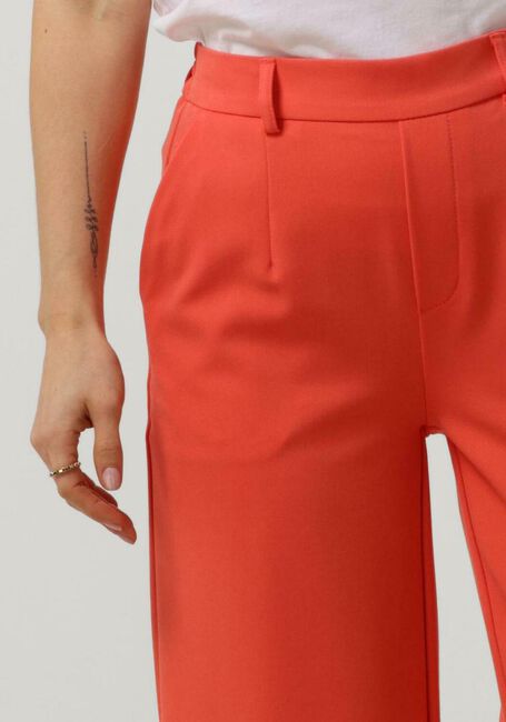 Rote OBJECT Hose OBJLISA WIDE PANT - large
