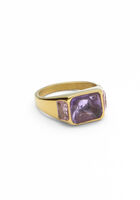 Goldfarbig NOTRE-V Ring OMFW22-016 - medium