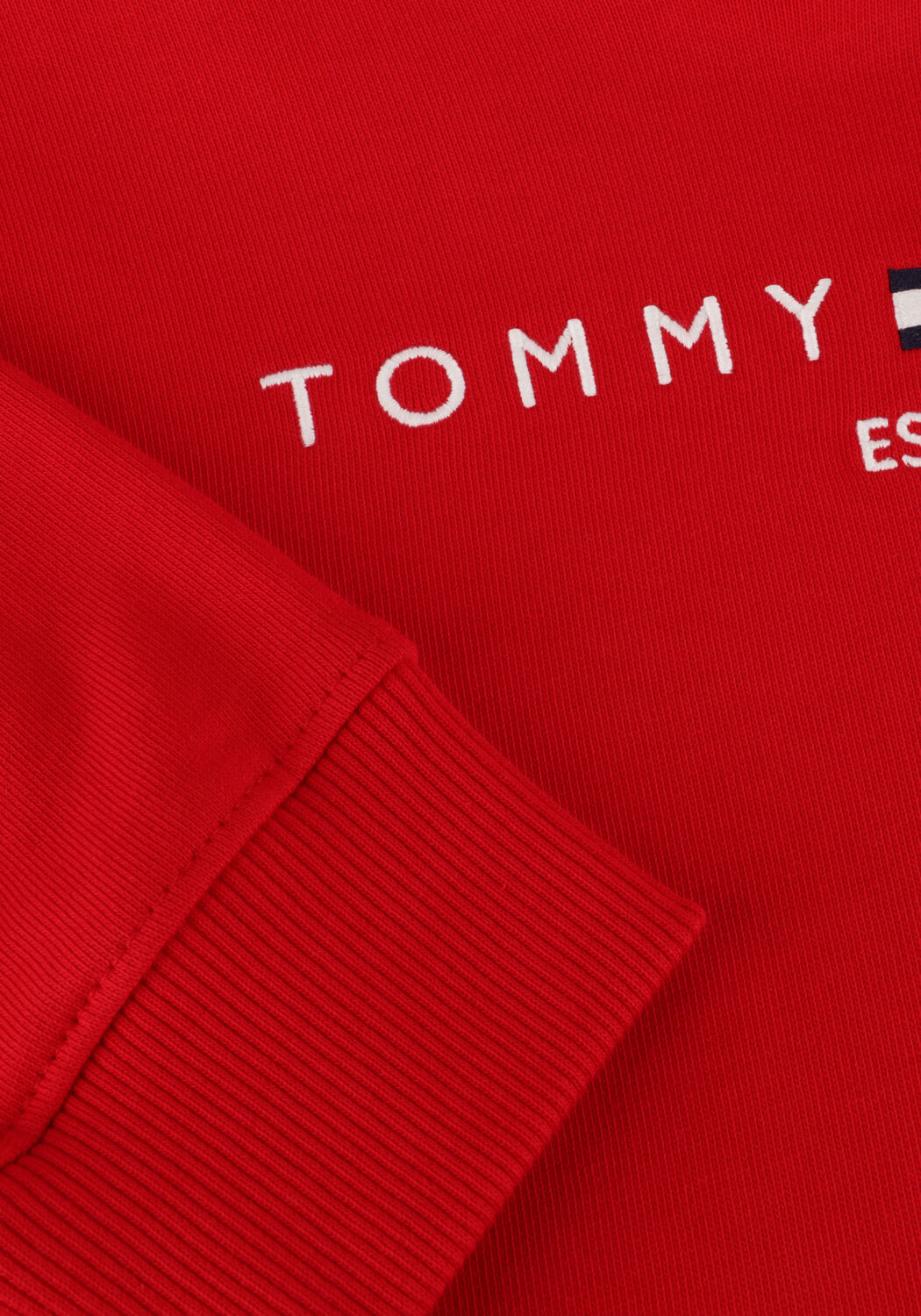 Rote TOMMY HILFIGER Pullover U CORP LOGO ESS HOODIE - large