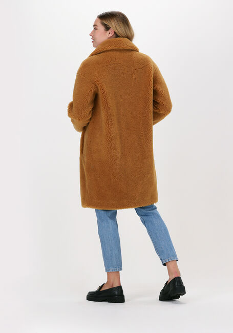 Braune STAND STUDIO Teddy-Jacke CAMILLE COCOON COAT TEDDY - large