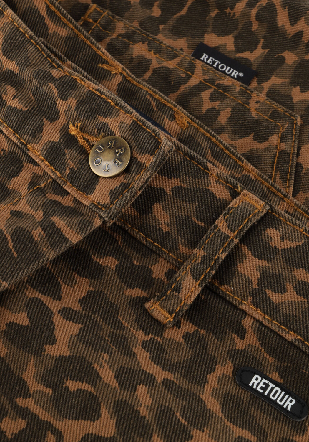 Braune RETOUR Kurze Hose LUISA - large