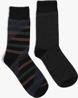 Schwarze MARCMARCS Socken JOE COTTON 2-PACK - medium