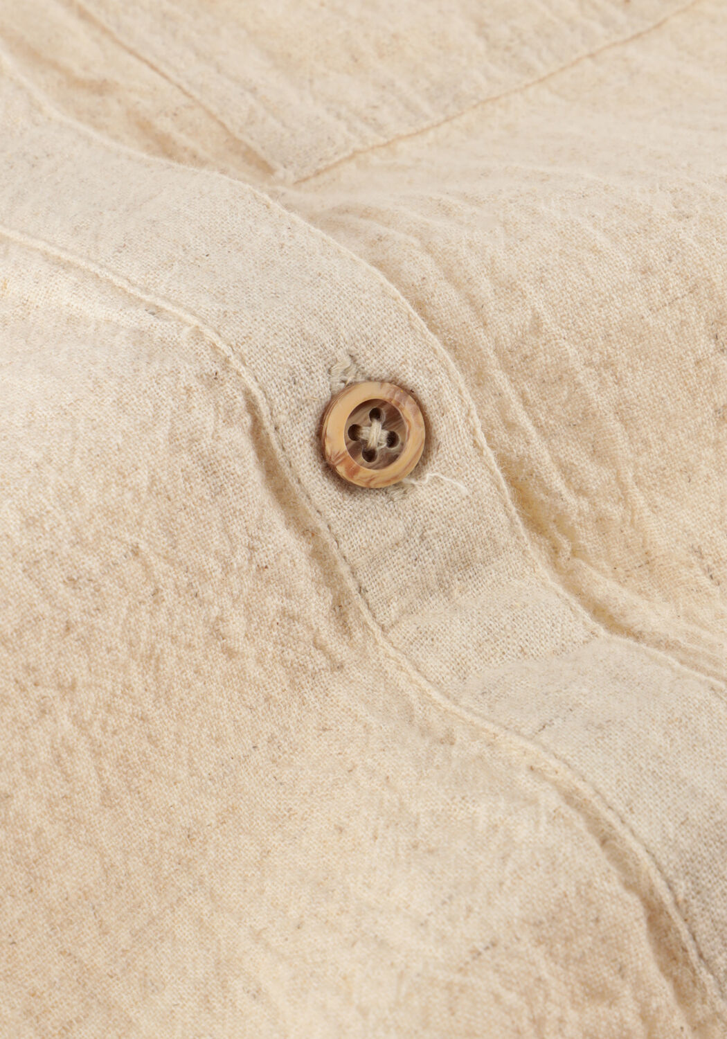 Beige DAILY7 Casual-Oberhemd SHIRT LONGSLEEVE LINEN - large