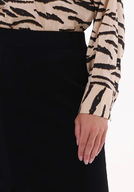 Schwarze SECOND FEMALE Midirock MENTHINA KNIT SKIRT - large