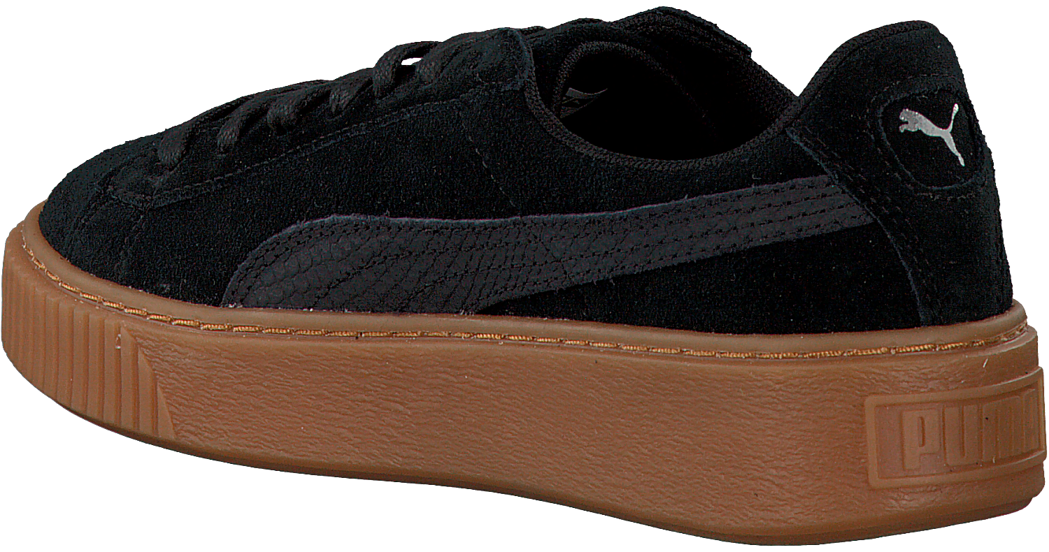 Puma plateau schwarz clearance