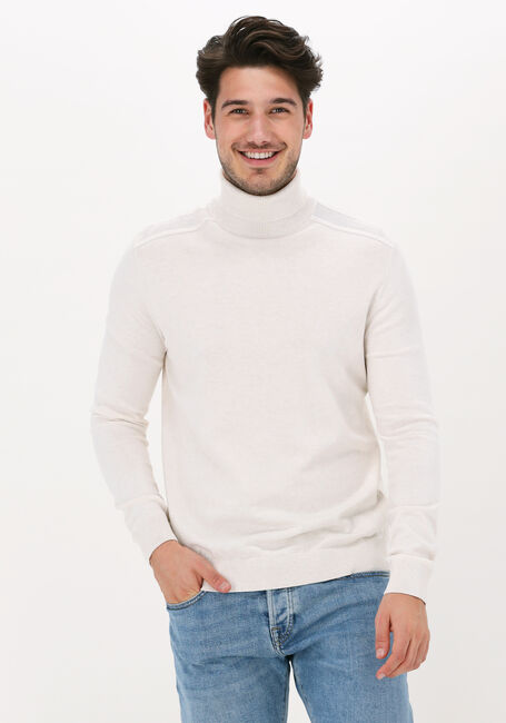 Nicht-gerade weiss SELECTED HOMME Rollkragenpullover SLHBERG ROLL NECK - large