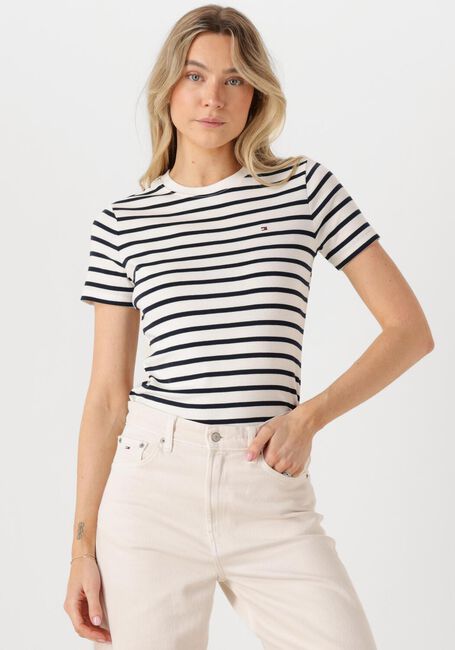 Blaue TOMMY HILFIGER T-shirt SLIM CODY C-NK SS - large