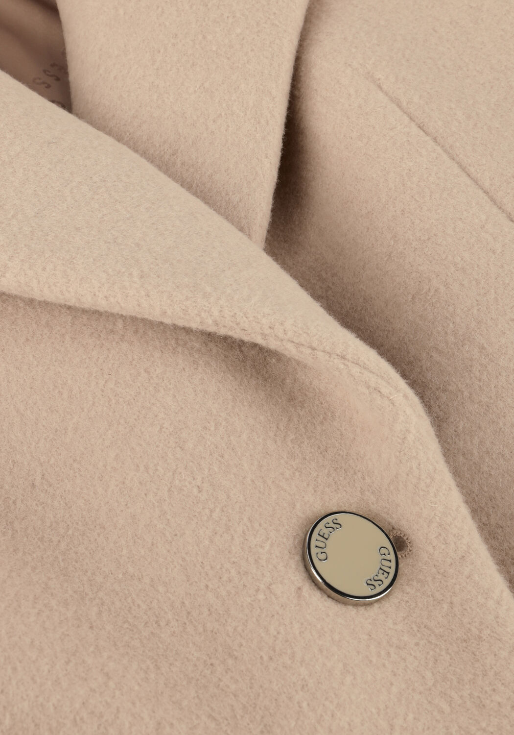 Beige GUESS M&auml;ntel NEW LAURENCE COAT - large