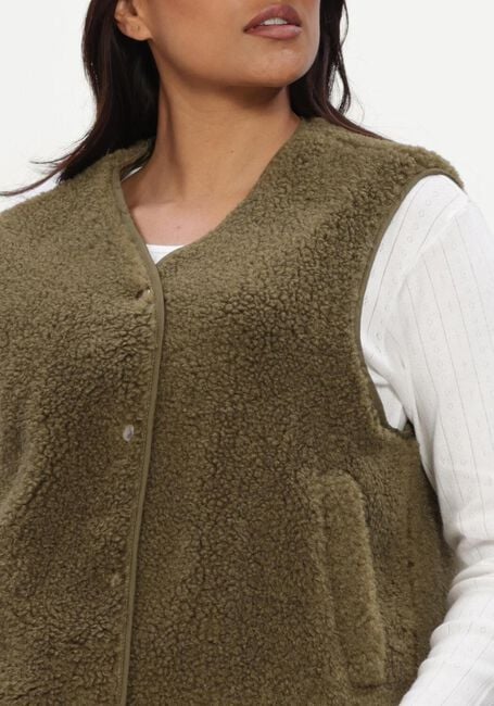 Olive OBJECT Gilet OBJELLA WAISTCOAT NOOS - large