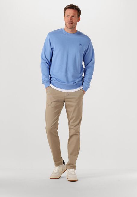 Hellblau SCOTCH & SODA Sweatshirt SEASONAL CORE - REGULAR-FIT LOGO SWEATSHIRT - large