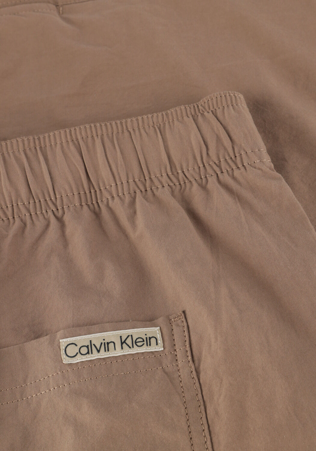 Braune CALVIN KLEIN Kurze Hose PULL-ON SHORT - large