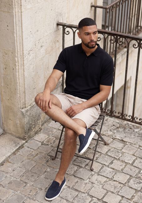 Beige PLAIN Kurze Hose TURIPL SHORTS - large
