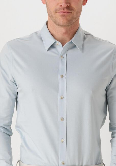 Blaue CAST IRON Casual-Oberhemd LONG SLEEVE SHIRT TWILL JERSEY 2 TONE - large