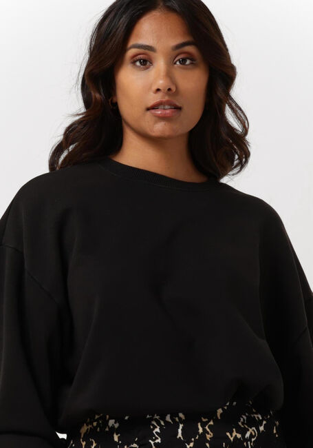 Schwarze ALIX THE LABEL Sweatshirt LADIES KNITTED OVERSIZED SWEATER - large