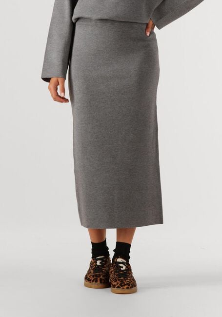 Graue OBJECT Maxirock OBJREYNARD HW KNIT SKIRT - large