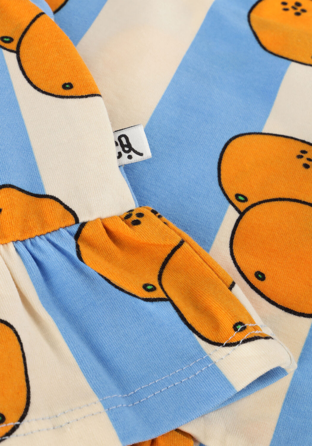 Mehrfarbige/Bunte CARLIJNQ Top ORANGE-SUN TOP - large