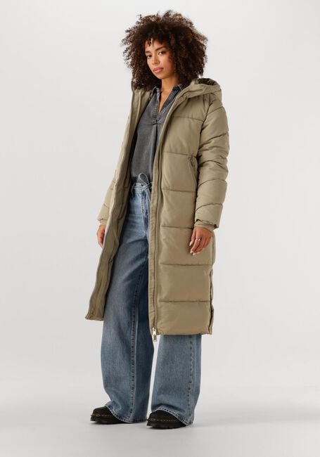 Sand WITHBLACK Wattierte Jack WBLGLORIAN LONG PUFFER JACKET - large