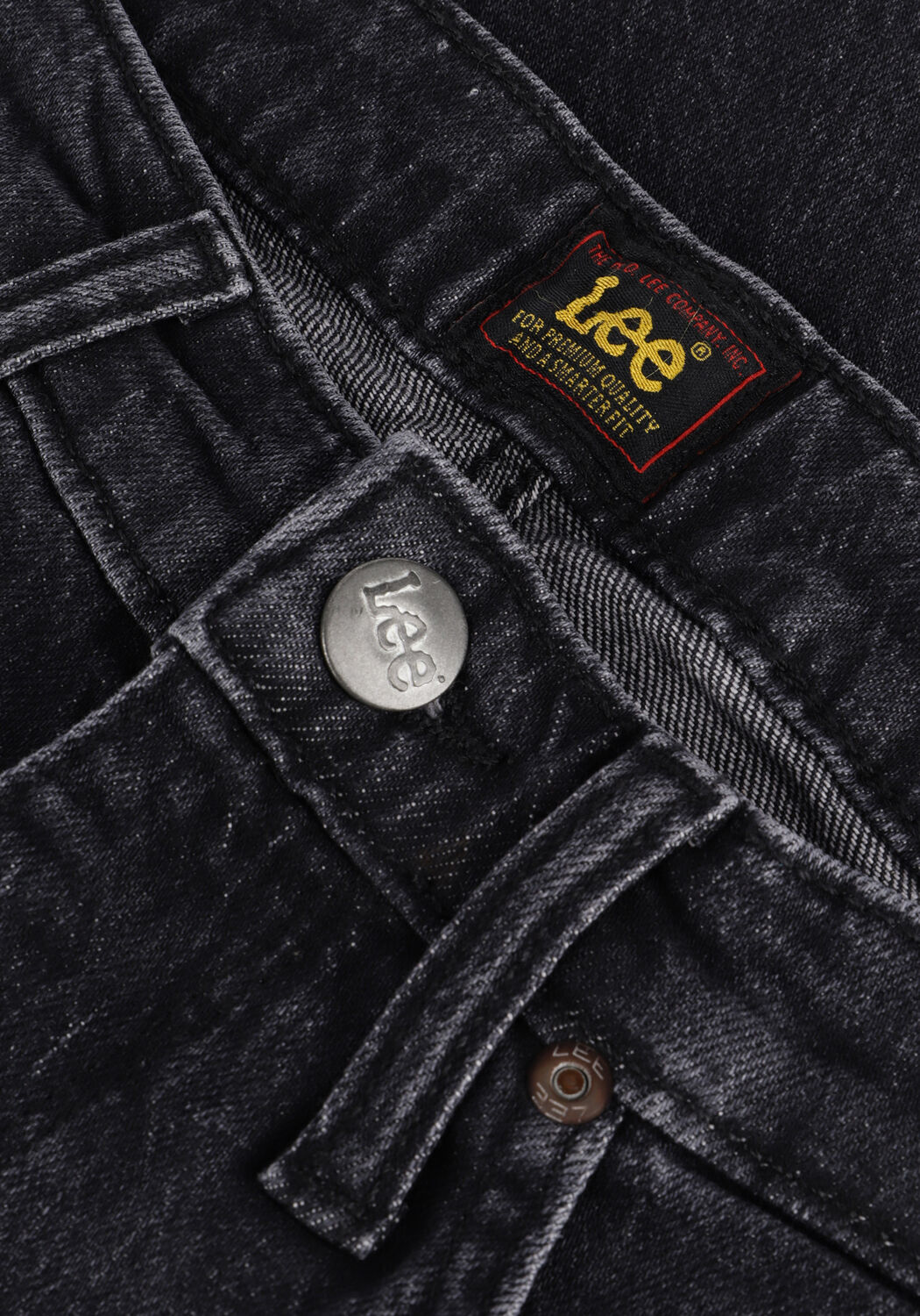 Schwarze LEE Straight leg jeans CAROL - large