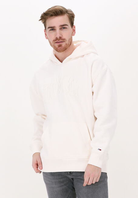 Nicht-gerade weiss TOMMY JEANS Sweatshirt TJM COLLEGE WASH HOODIE - large