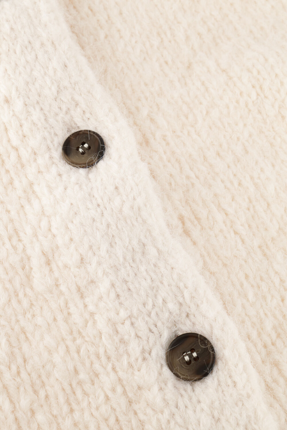 Creme KNIT-TED Strickjacke BESSY - large