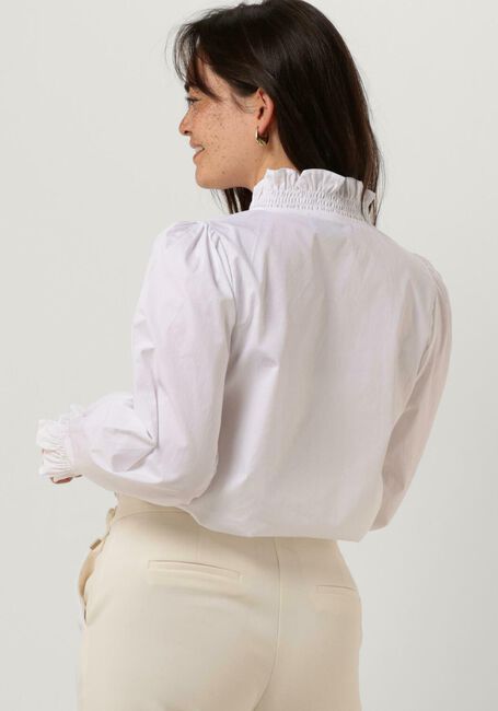 Weiße NEO NOIR Blusen BRIELLE SOLID SHIRT - large