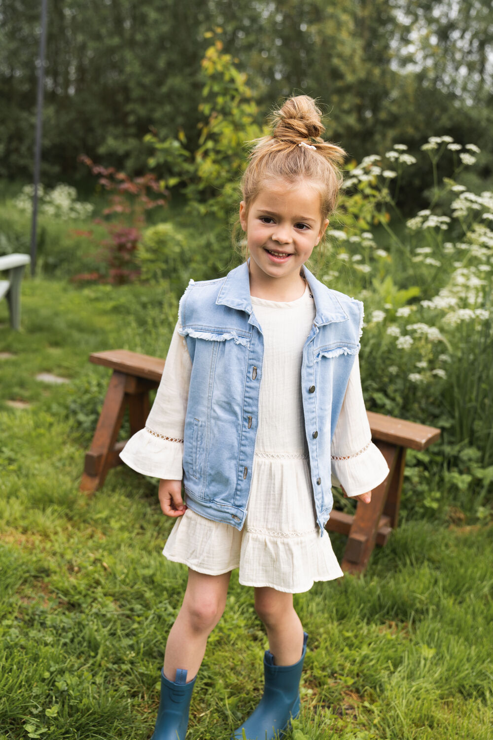 Blaue KOKO NOKO Gilet R50905 - large