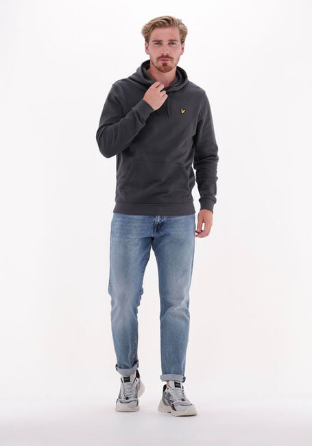 Graue LYLE & SCOTT Pullover & Cardigans PULLOVER HOODIE - large