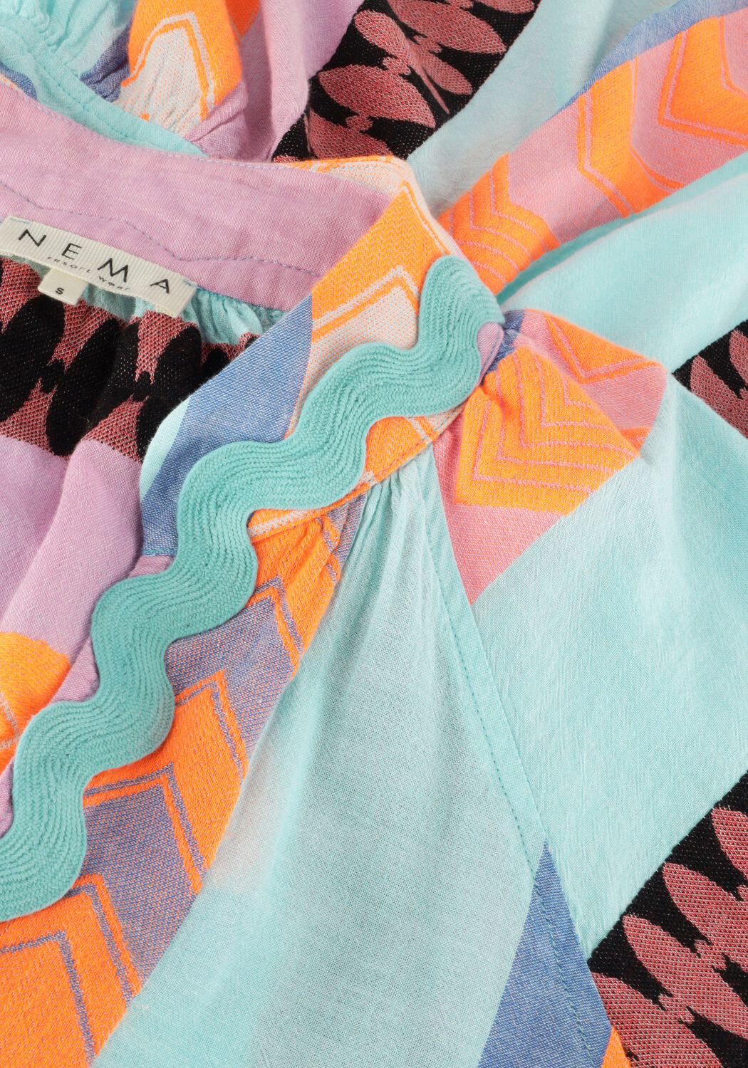 Blaue NEMA Minikleid BELLA - large