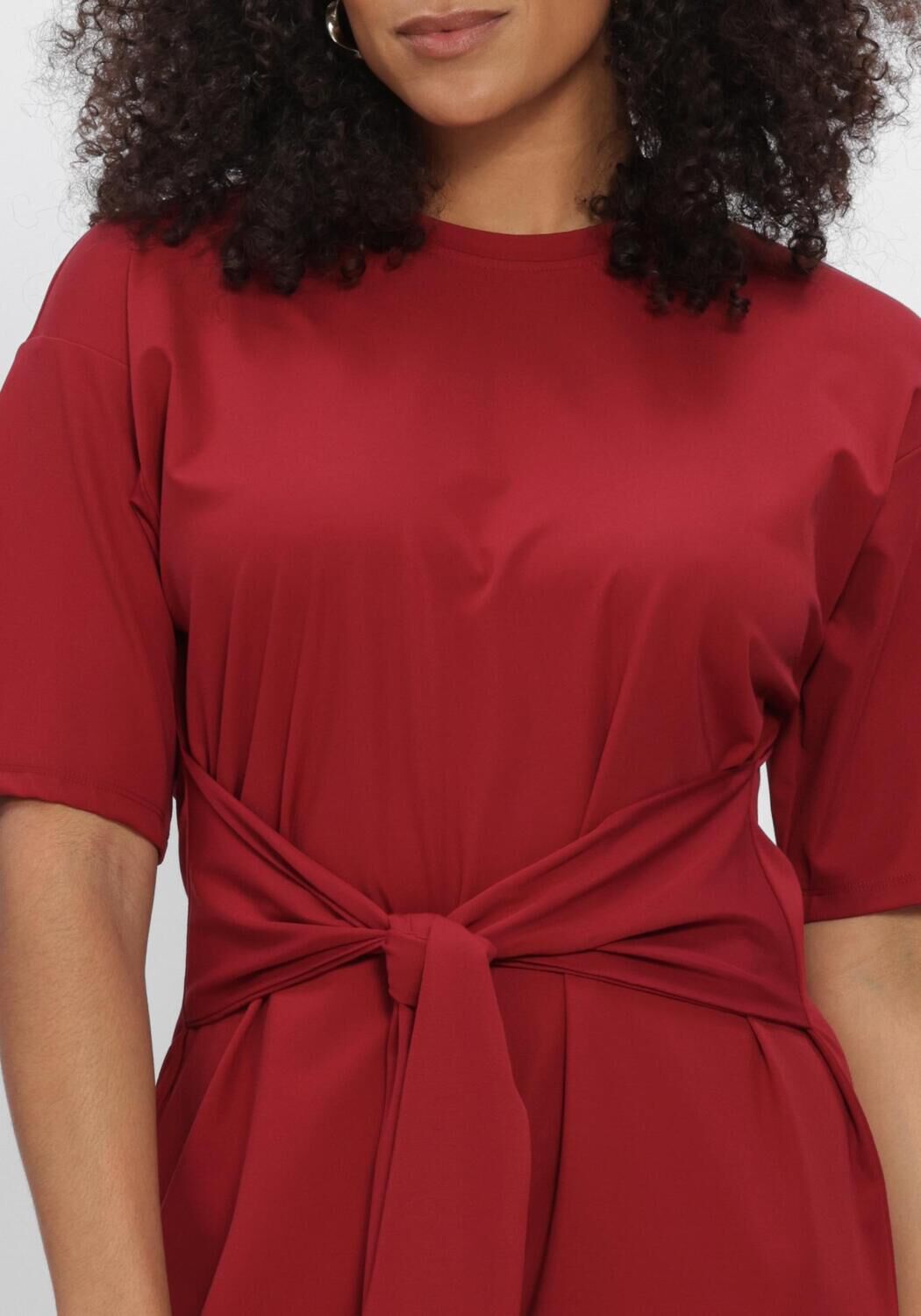 Bordeaux MSCH COPENHAGEN Midikleid MSCHBREANNE NORIEL 2 4 DRESS - large