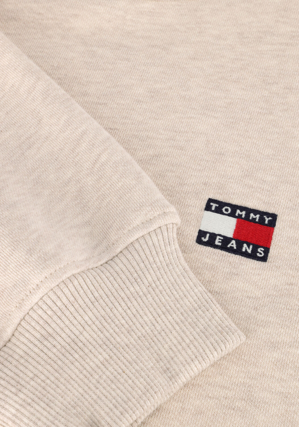 Beige TOMMY JEANS Pullover TJW BXY BADGE CREW - large