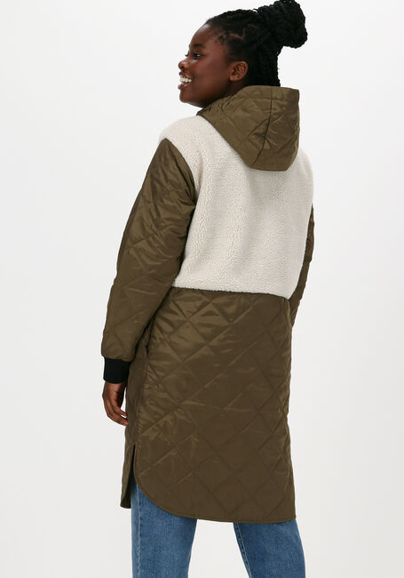 Gr&uuml;ne MSCH COPENHAGEN Wattierte Jack ADINA KIARA HOOD JACKET - large