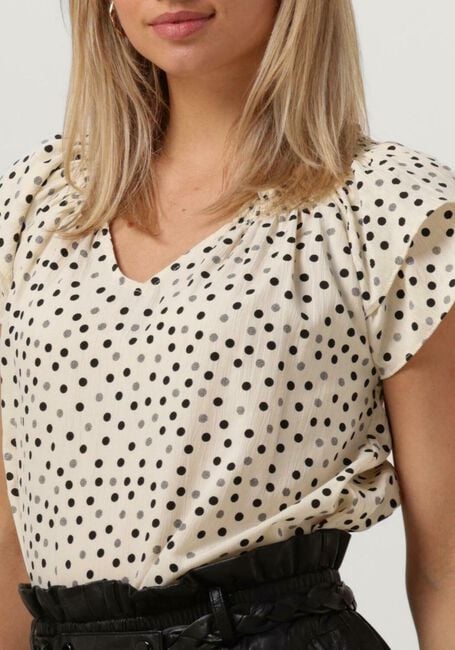 Beige CO'COUTURE Top SUNRISE DOT TOP - large
