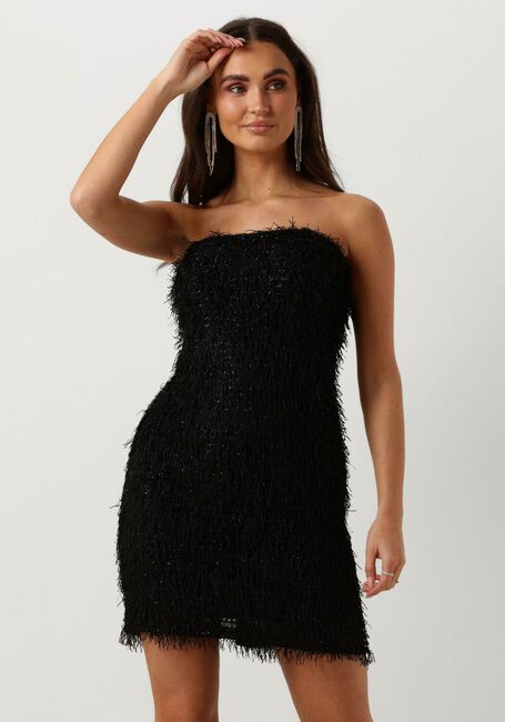 Schwarze CO'COUTURE Minikleid GONZOCC STRAP DRESS - large