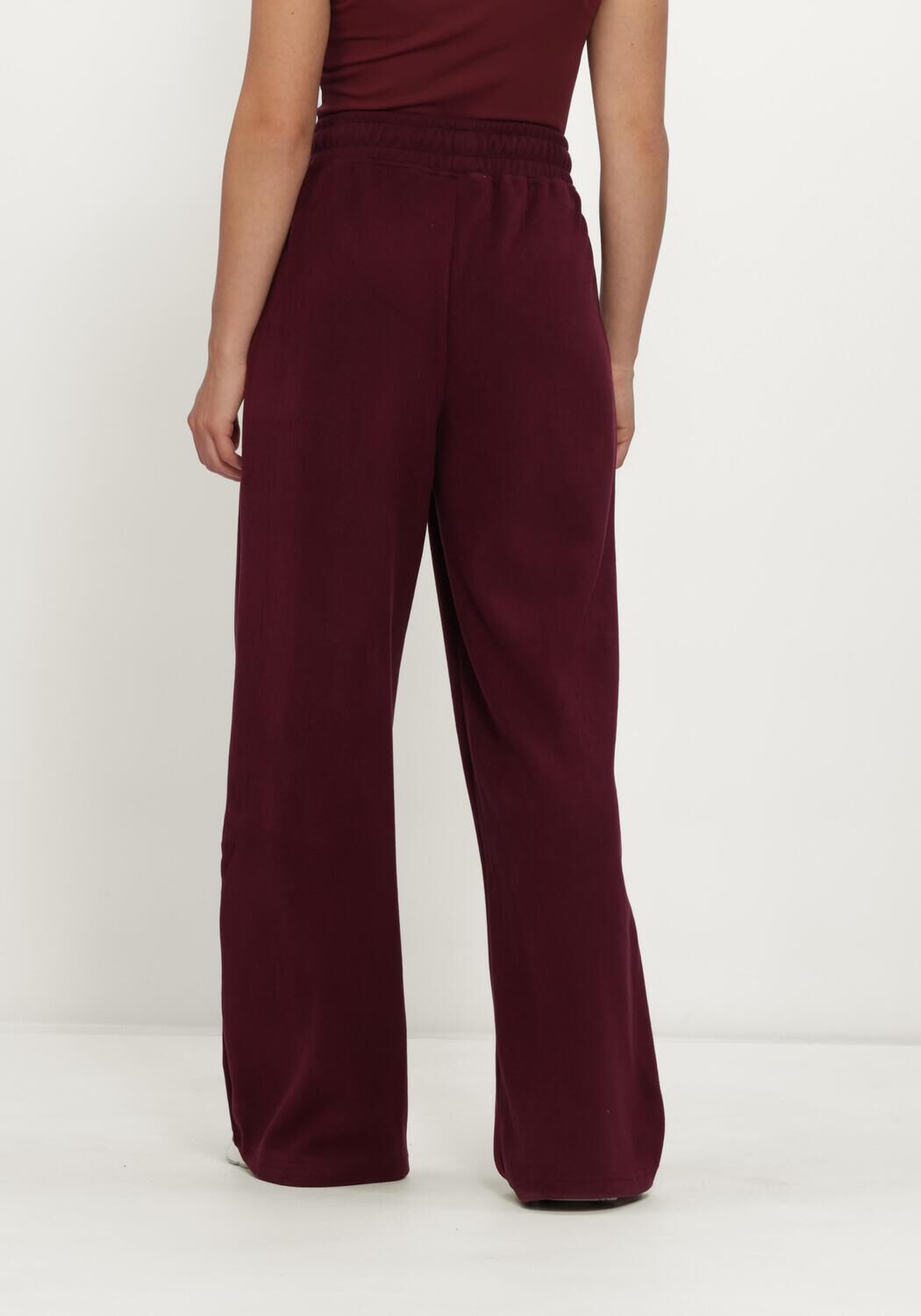 Bordeaux STUDIO AMAYA Weite Hose KORA PANTS - large
