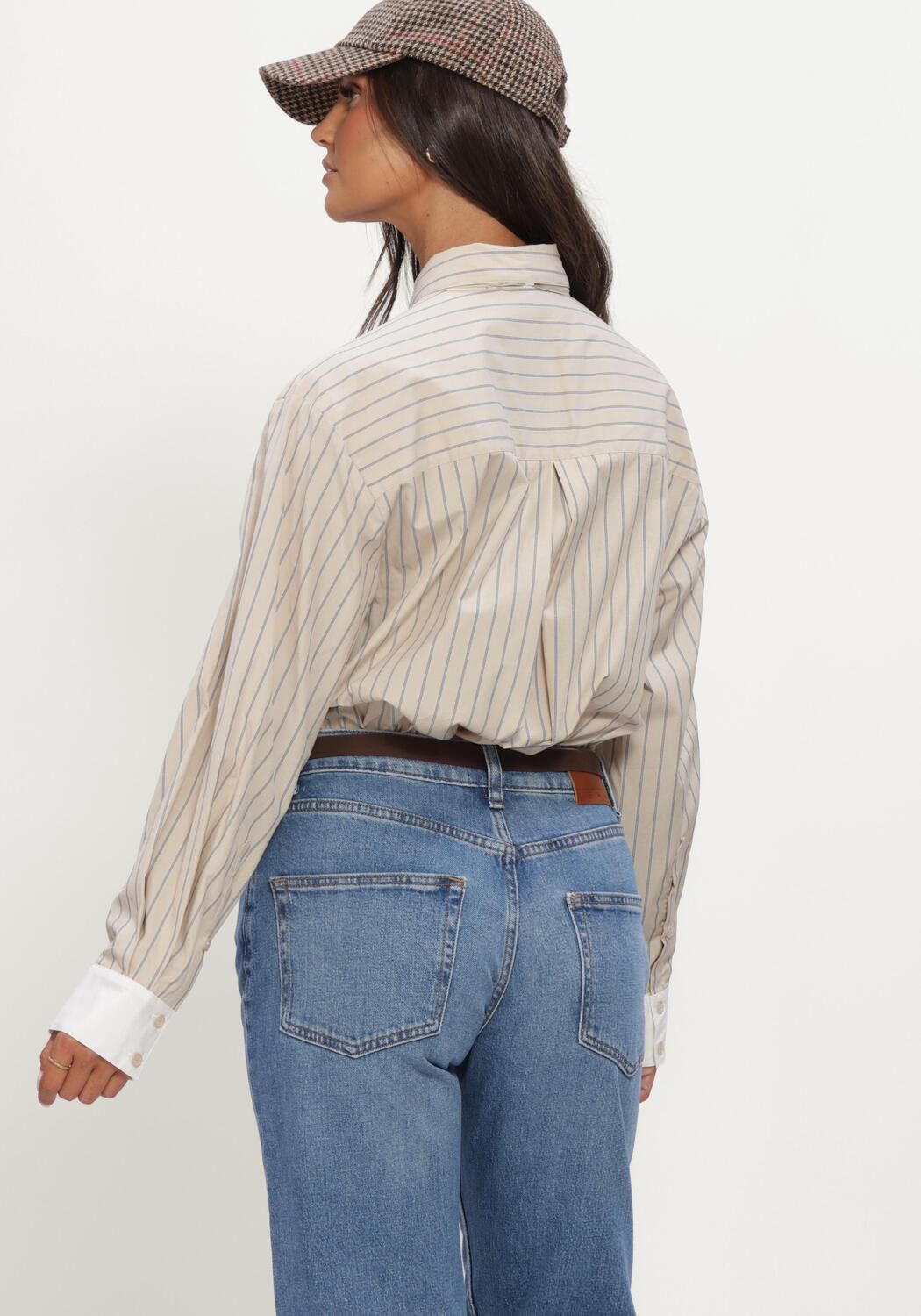 Beige MOS MOSH Blusen MMKEEVA LILOU SHIRT - large