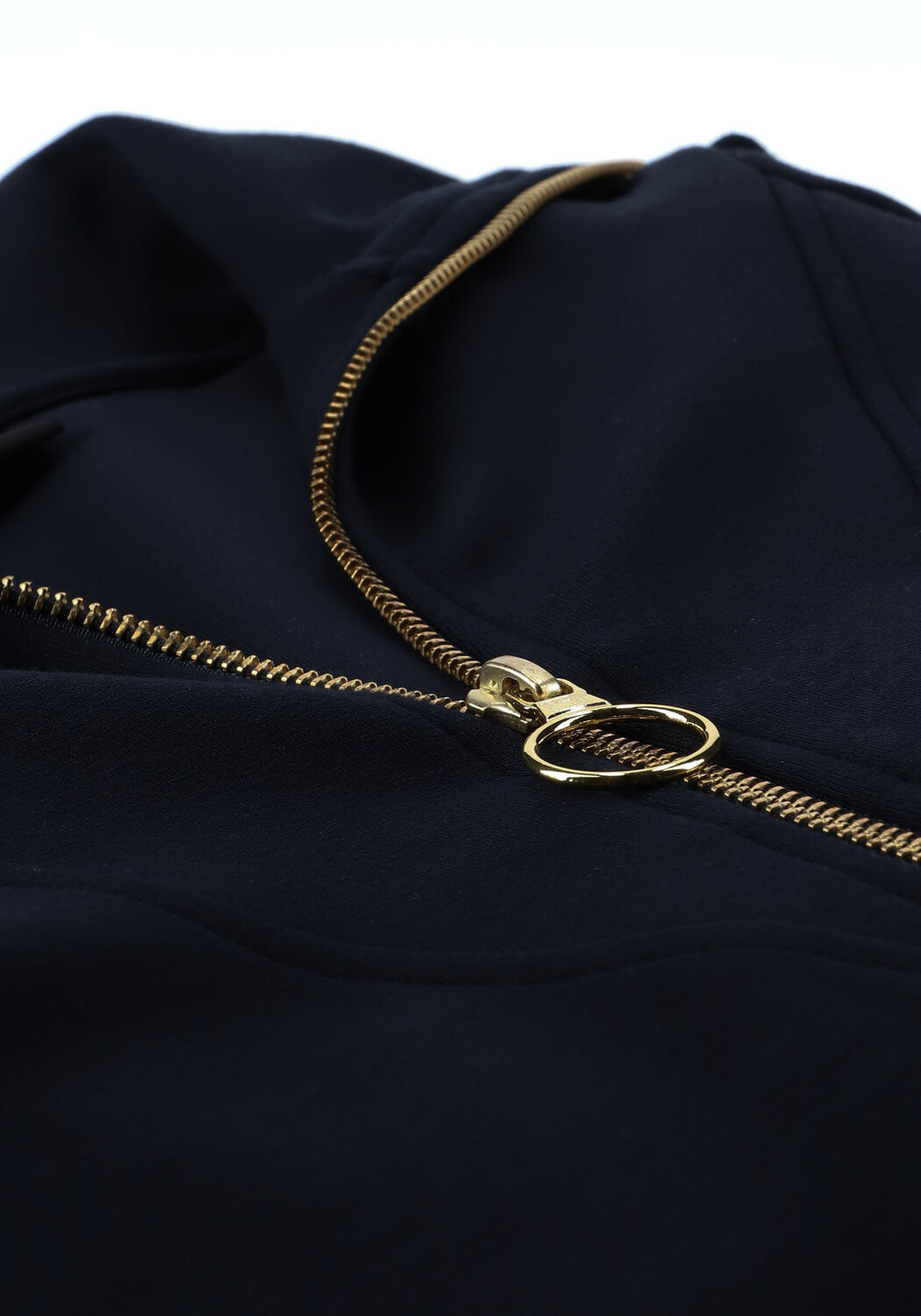 Blaue SCOTCH & SODA Minikleid ANORAK SWEAT DRESS, CONTAIN TE - large