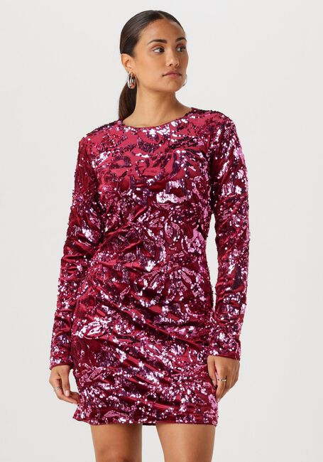 Bordeaux Y.A.S. Minikleid YASROCOCO SL SEQUIN DRESS - large