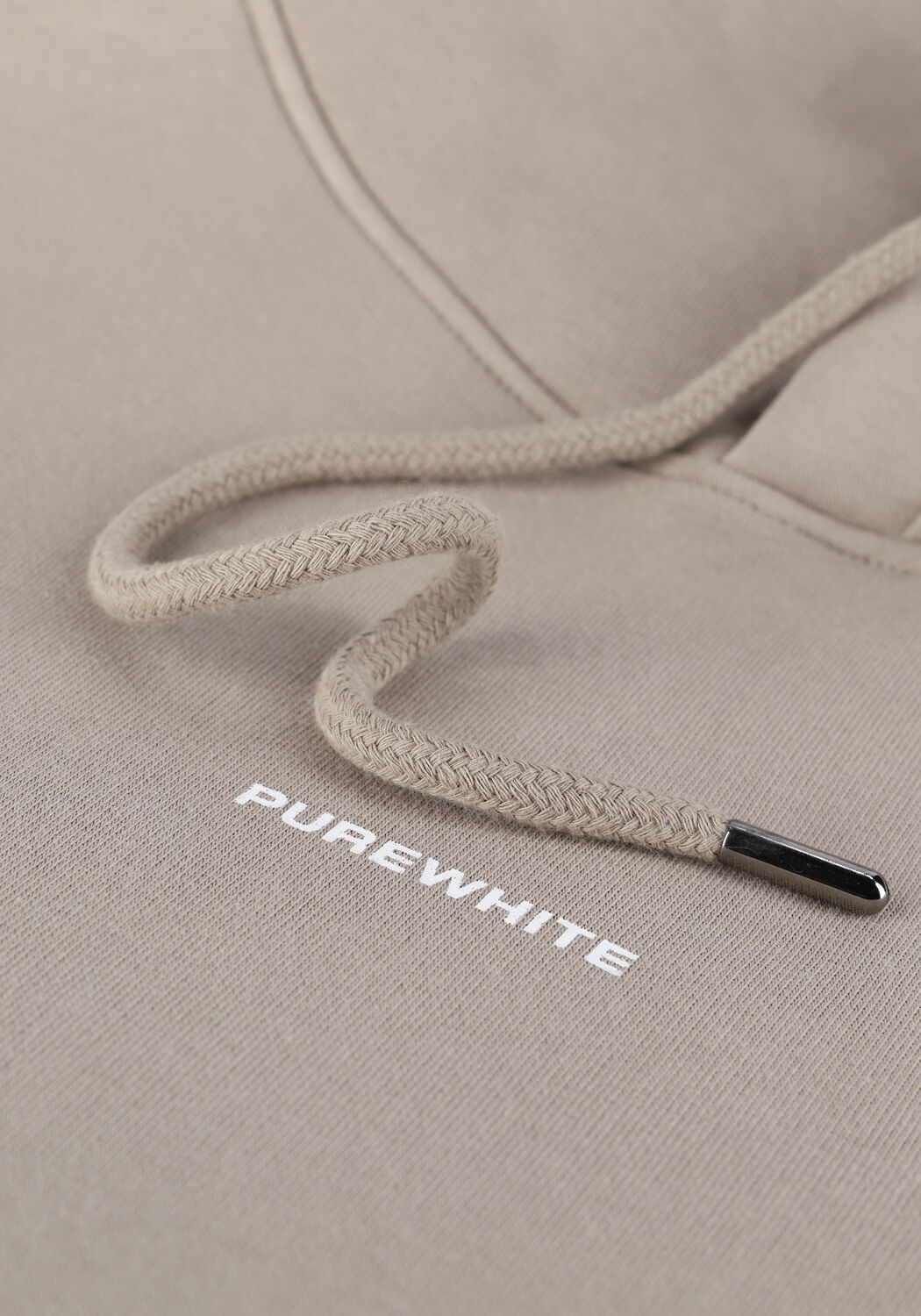 Taupe PUREWHITE Sweatshirt PURE LOGO HOODIE - large