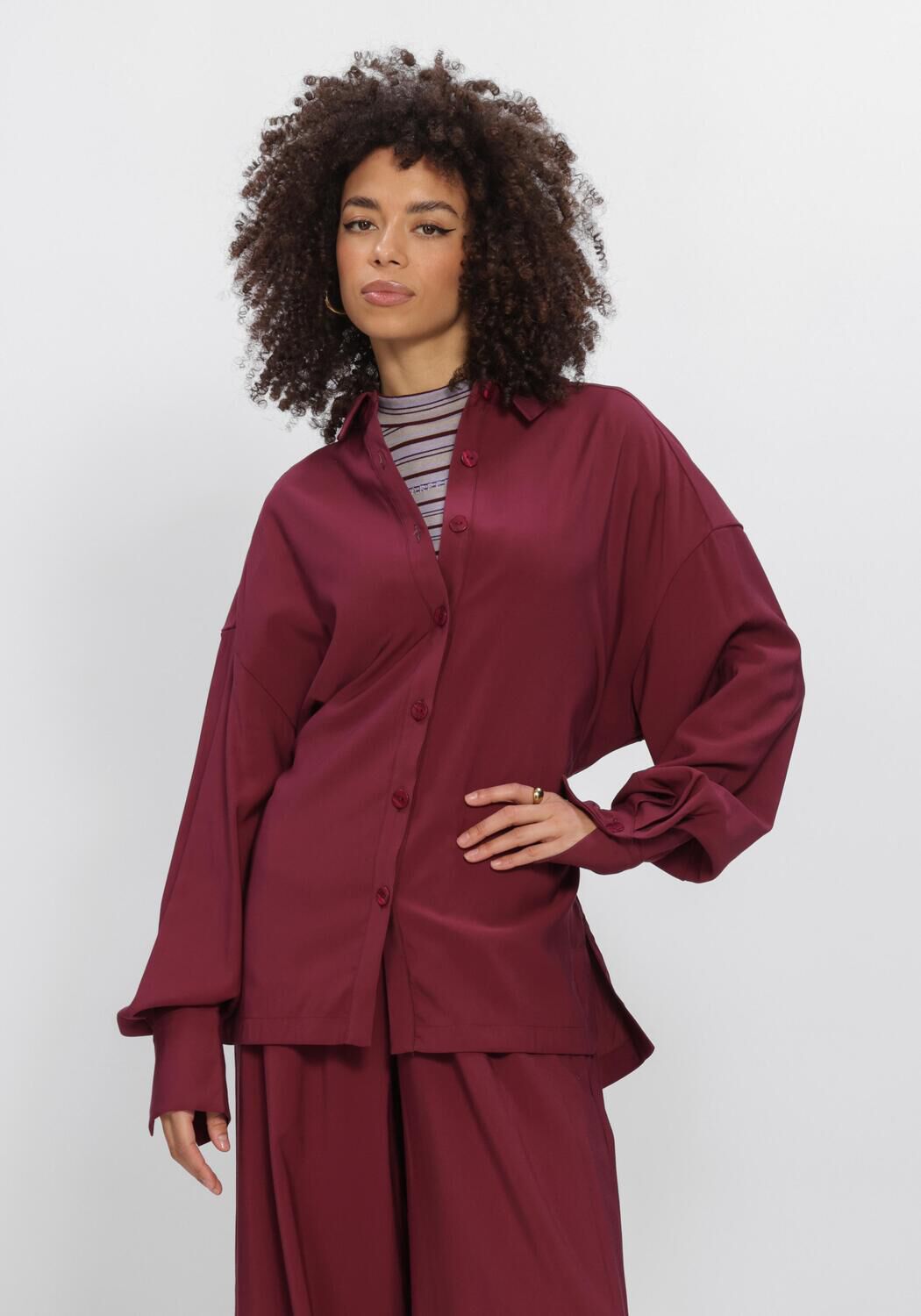 Bordeaux HARPER & YVE Blusen HELENA-LS - large