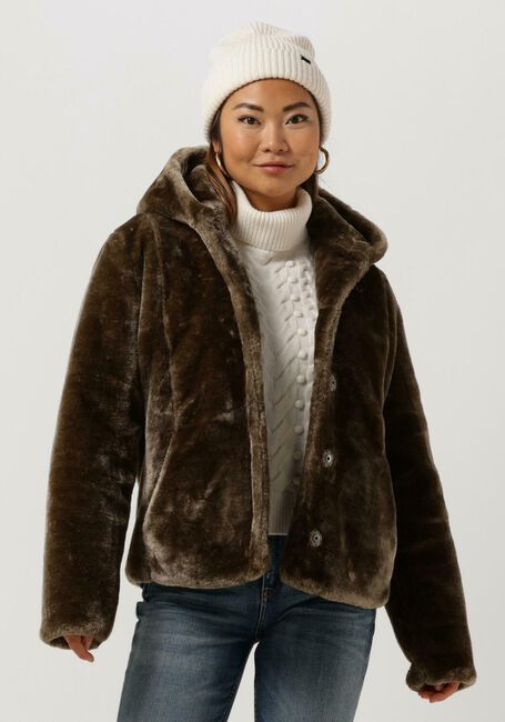 Taupe GIACOMO THE JACKET Fake-Fur-Jack 6513580 - large