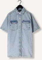 Blaue ALIX THE LABEL Minikleid LADIES WOVEN FLOWY SHIRT DRESS Blaue ALIX THE LABEL Minikleid LADIES WOVEN FLOWY SHIRT DRESS - medium