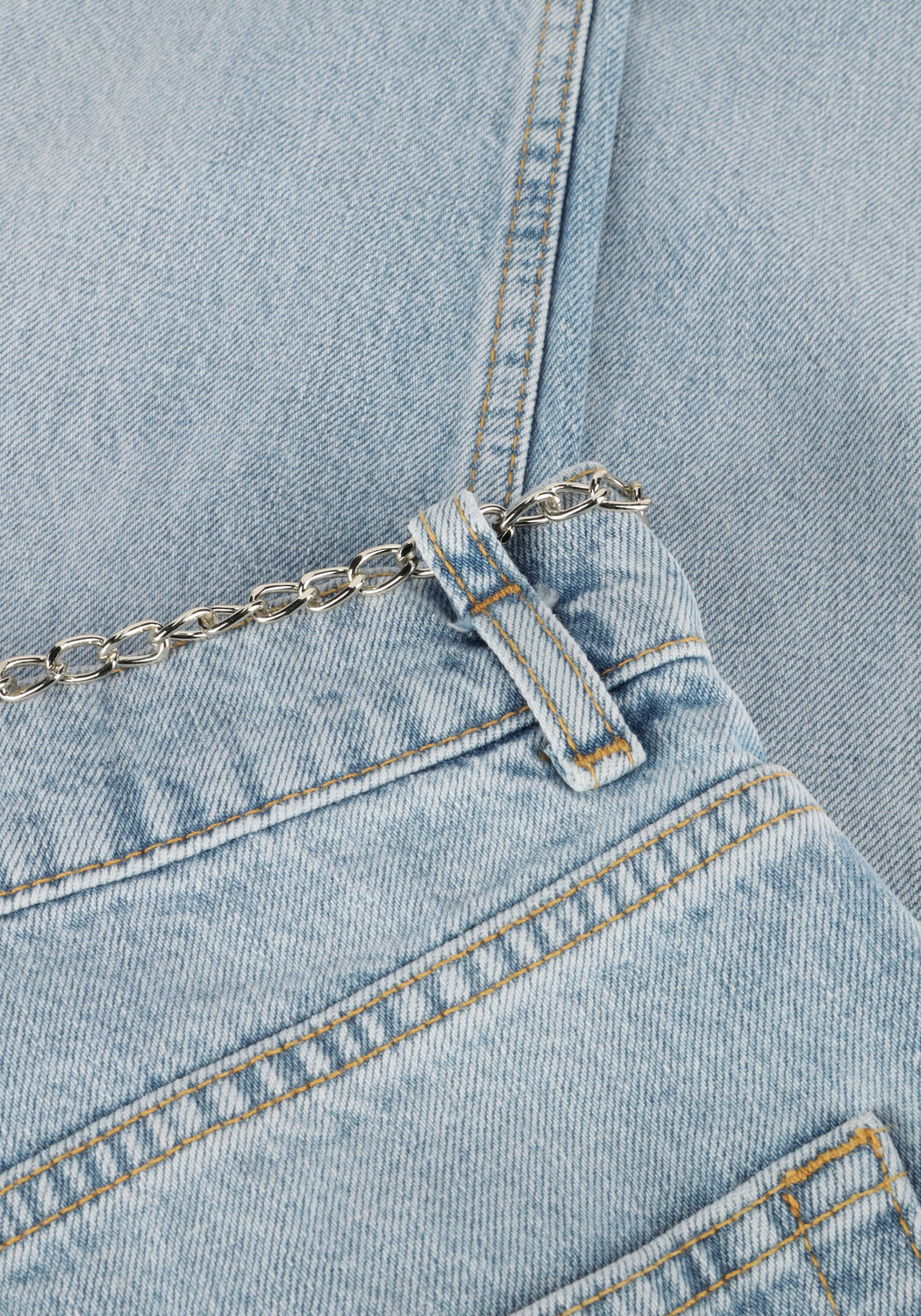 Hellblau LIU JO Straight leg jeans PANT.STRAIGHT COLOR H.W. - large