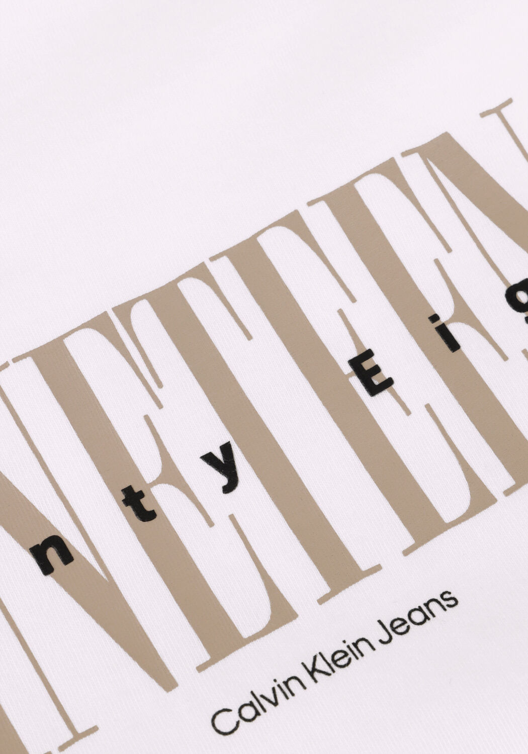 Wei&szlig;e CALVIN KLEIN T-shirt 19 GRAPHIC REG TEE - large