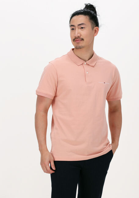 Hell-Pink TOMMY HILFIGER Polo-Shirt CLEAN JERSEY SLIM POLO - large