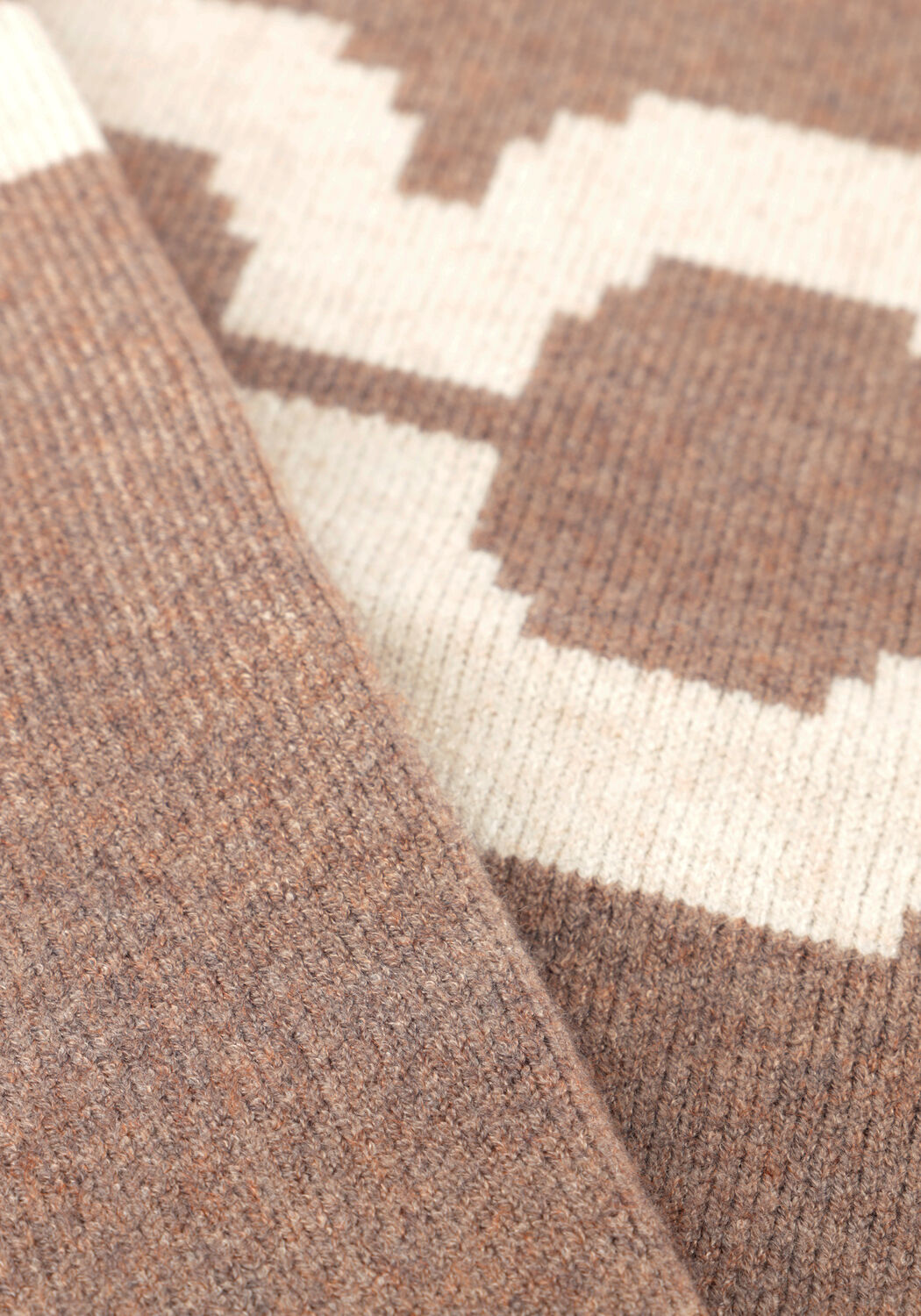 Braune CO'COUTURE Pullover ROW COCO LOGO KNIT - large