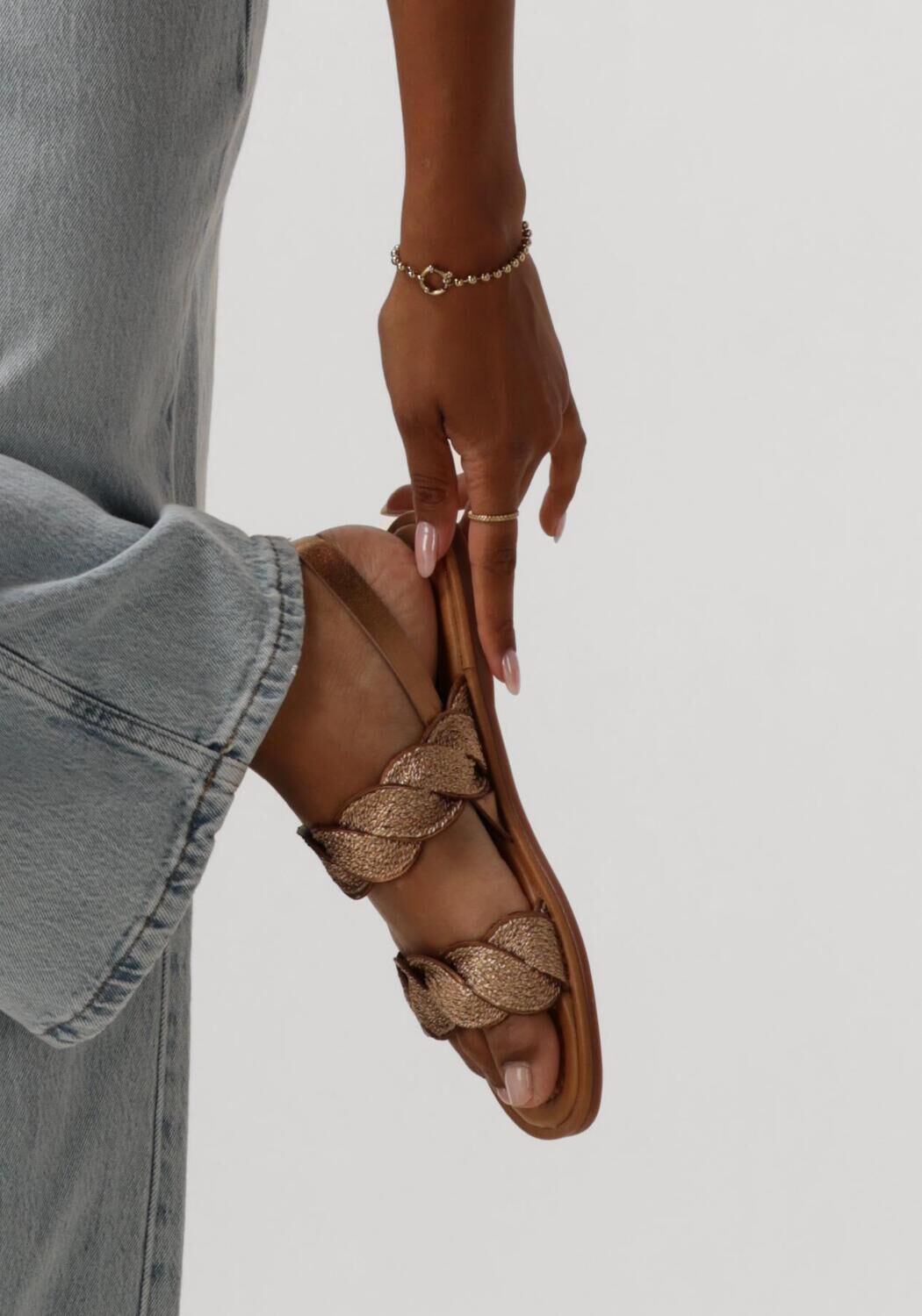 Ros&eacute;goldene INUOVO Sandalen 965057 - large