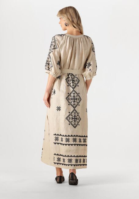 Ecru GREEK ARCHAIC KORI Maxikleid 230652 - large